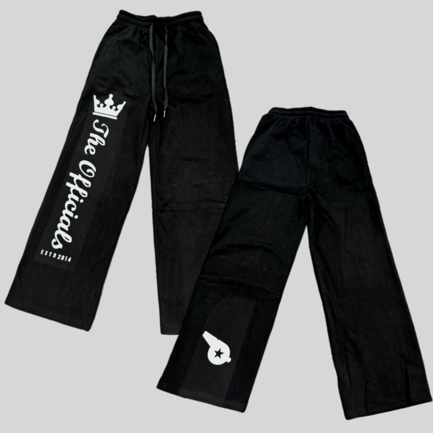 The Officials - Wide Leg Light Fleece Sweatpants
