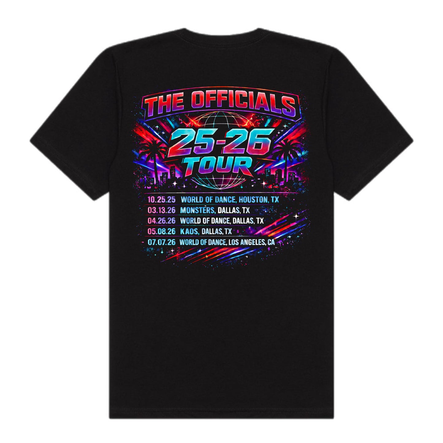The Officials - 25-26 Tour Tee Voltage Night
