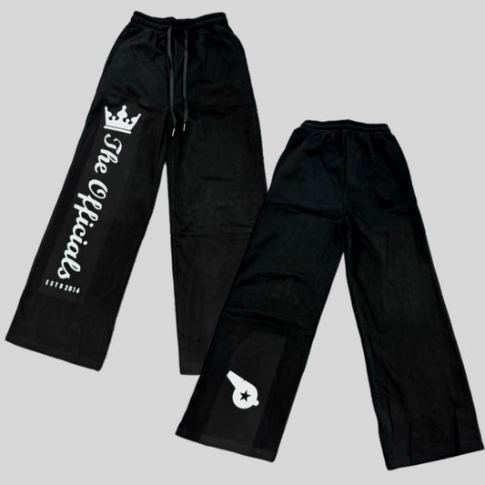 The Officials - Wide Leg Light Fleece Sweatpants