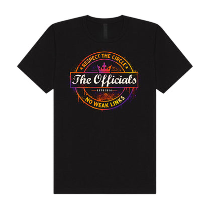The Officials - Respect The Circle Tee - Inferno Splash