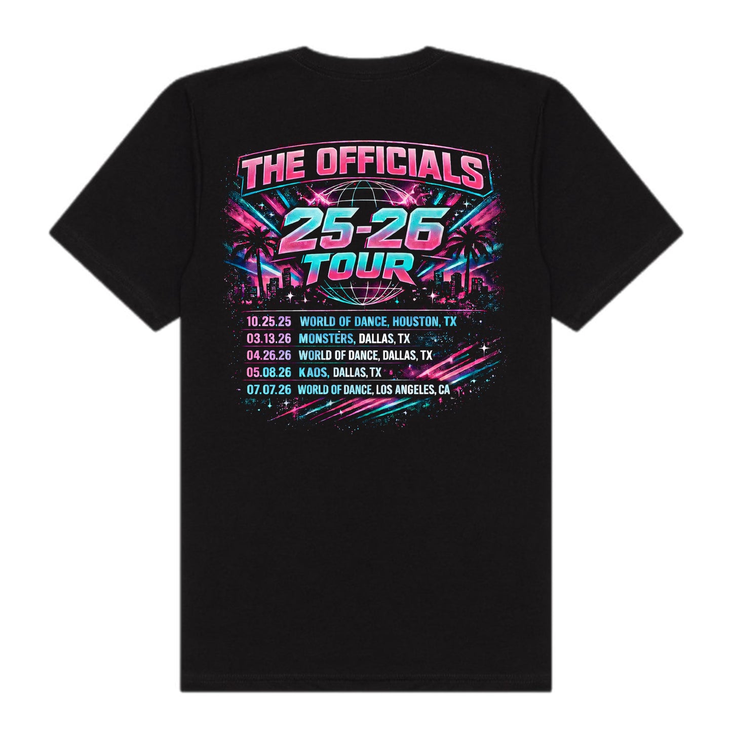 The Officials - 25-26 Tour Tee Neon Vice