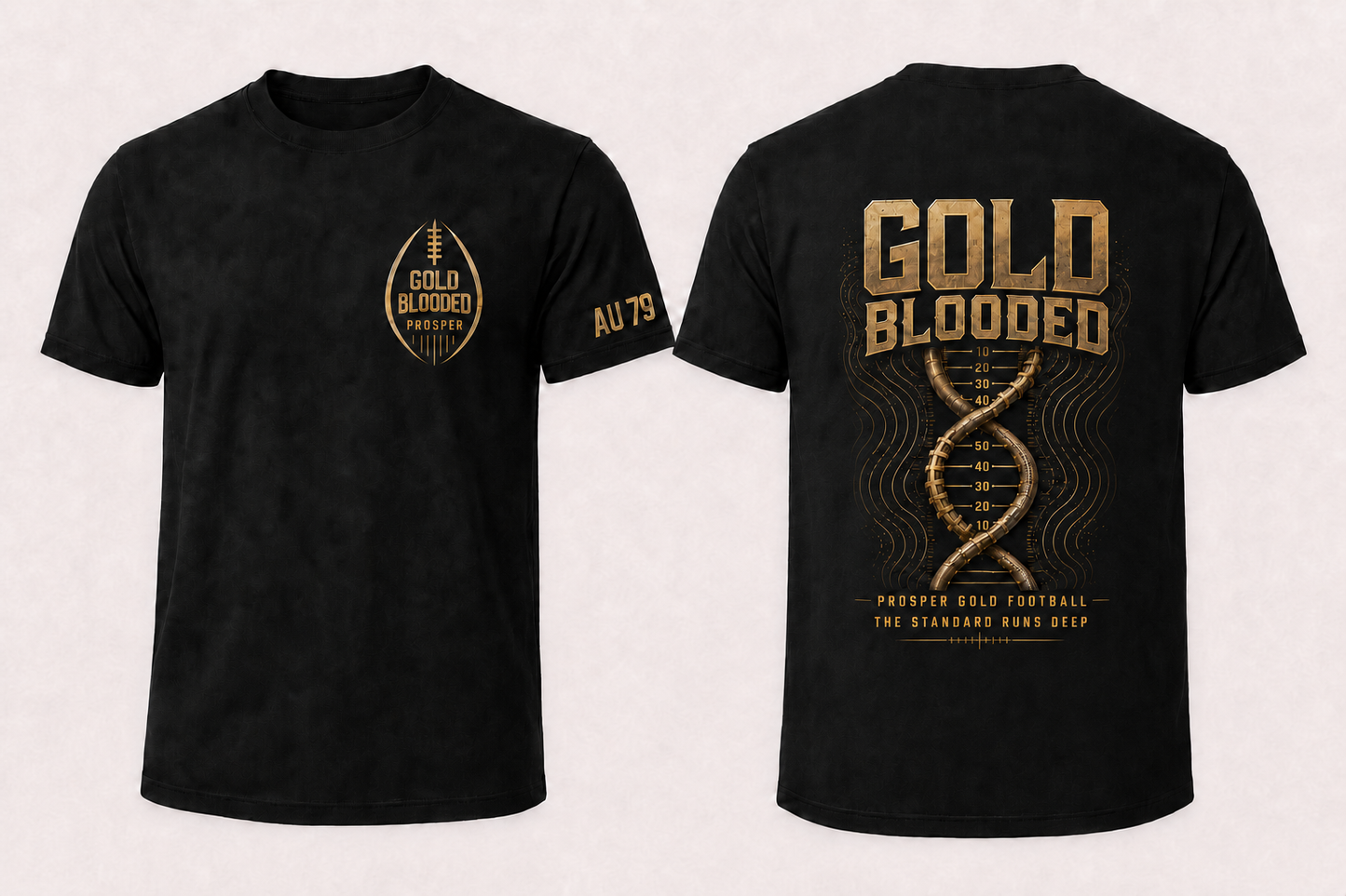 Gold Blooded DNA Tee