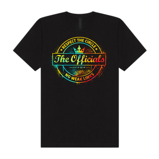 The Officials - Respect The Circle Tee - Prism Splash