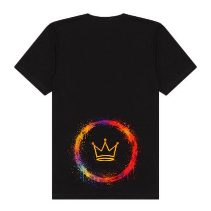 The Officials - Respect The Circle Tee - Inferno Splash