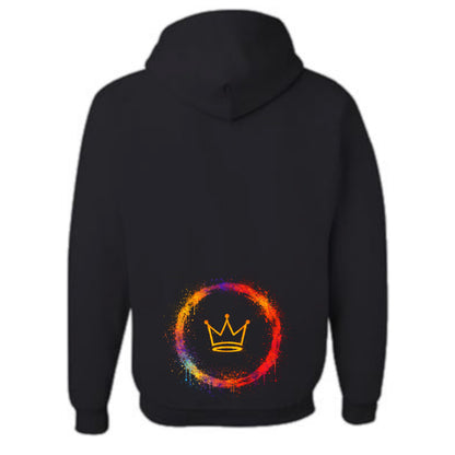 The Officials - Respect The Circle Hoodie - Inferno Splash