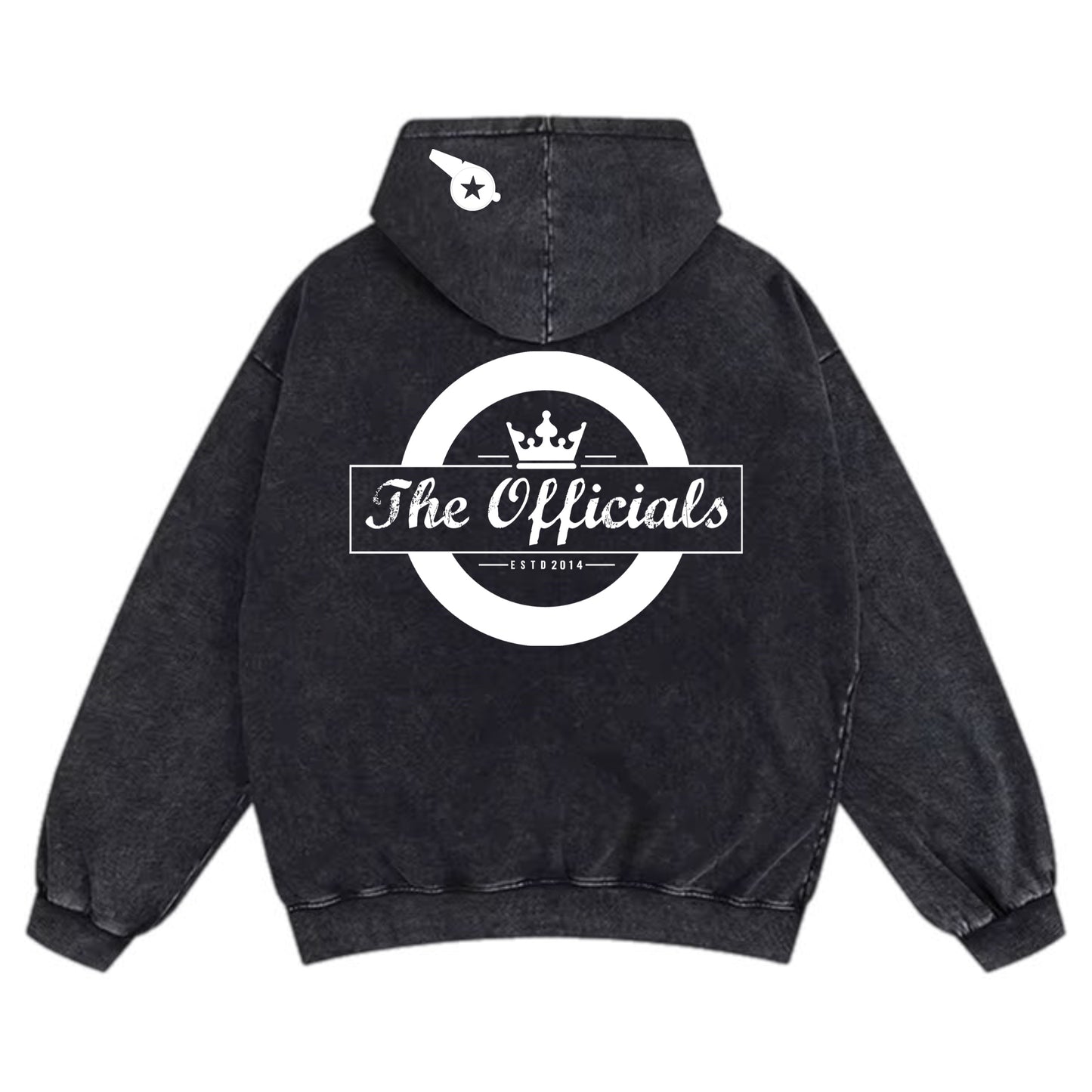 The Officials - Washed Zip Up Hoodie