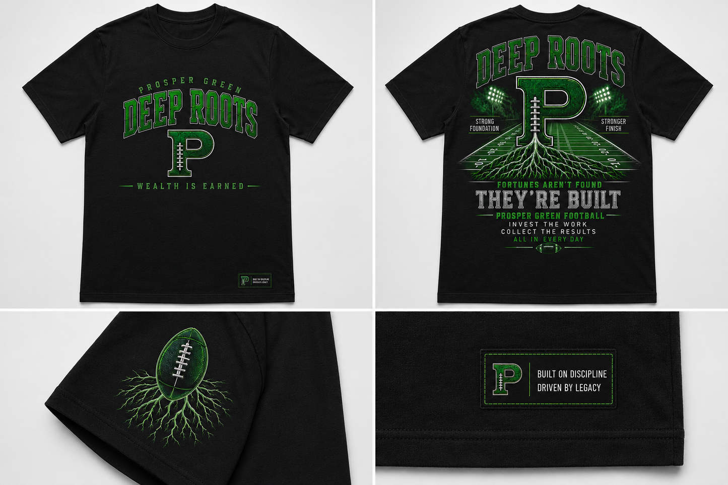 Prosper Green - Deep Roots Tee