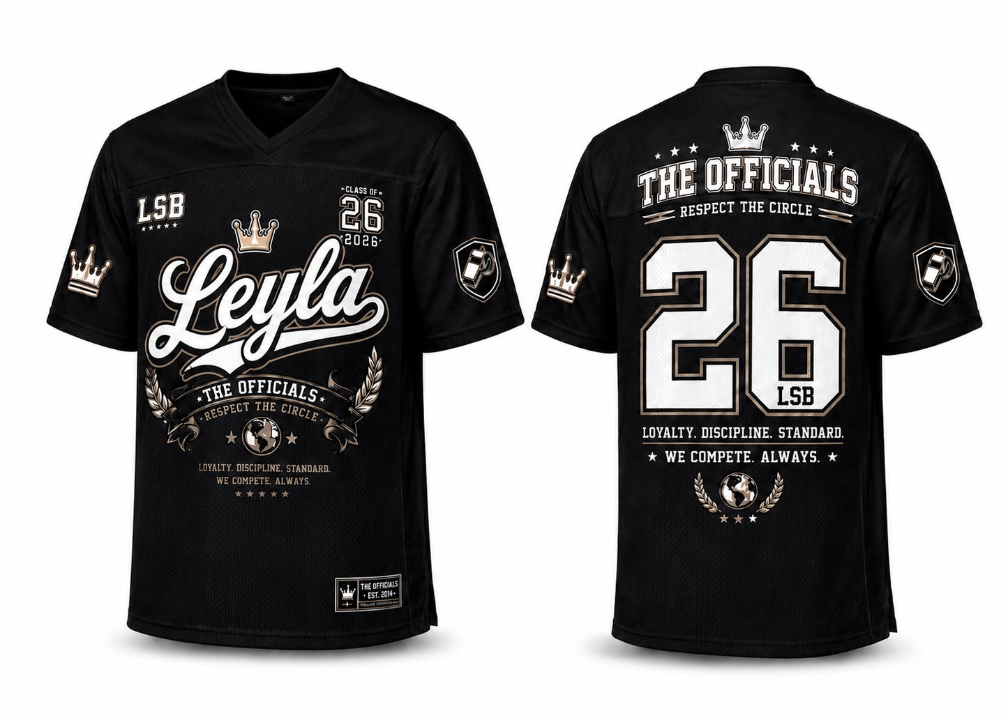 The Officials - Class of 2026 Custom Jersey