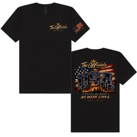 The Officials – USA “No Weak Links” Tee