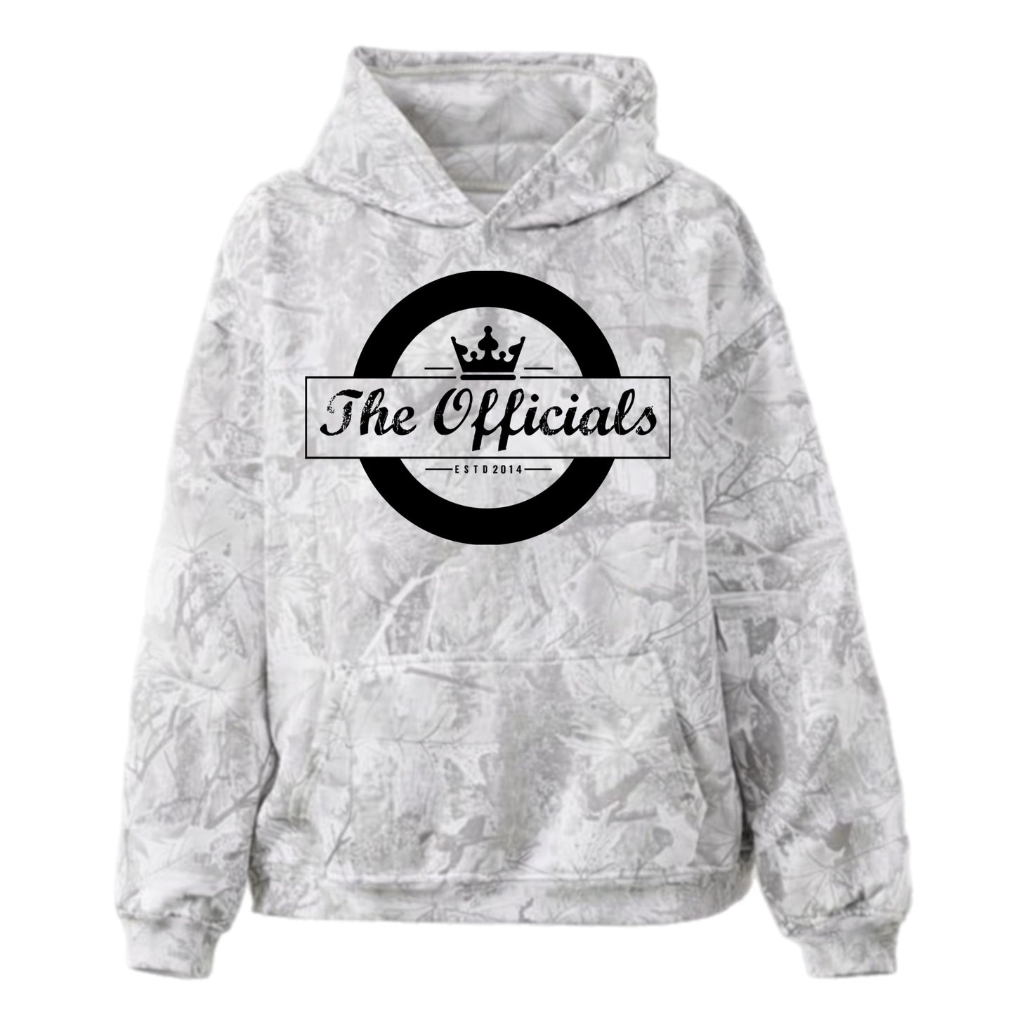 The Officials - Oversized Ghost Camo Hoodie
