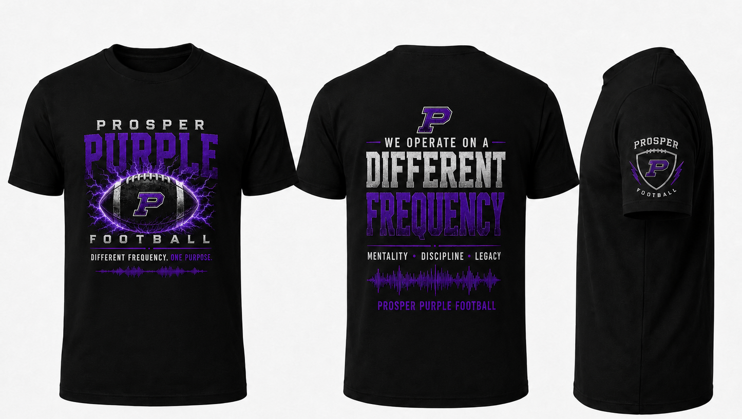 Prosper Purple - Different Frequency Tee