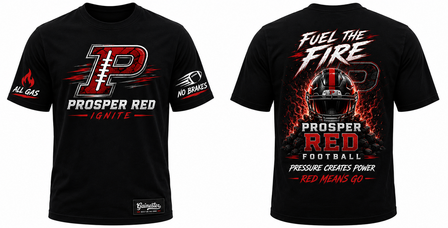 Prosper Red - Fuel The Fire Tee
